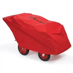 Children's Factory Bye Bye Buggy Tight Fitted Waterproof Polyester Protective Stroller Cover for 6 Passenger Buggy, Red (Cover Only)