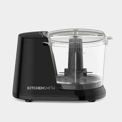 KitchenSmith 1.5 Cups 100W Mini Food Chopper Black ❗MAY HAVE MISSING PIECES/NEEDS CLEANING❗