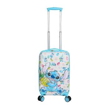 Lilo & Stitch Stitch With Pineapple 20” White Carry-On Luggage-OSFA
