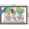Trends International Hello Kitty and Friends: 24 Nature - Group Framed Wall Poster Prints - 3 of 4
