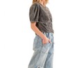 Women's Give Us Time Shirring Top - And The Why - 2 of 3