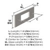 Amerock Medora Backplate for Cabinet Knobs and Pulls - 3 of 4