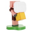 Exquisite Gaming Minecraft Piglin Earbud & Phone Holder, 4" Cable Guys Stand - 2 of 4