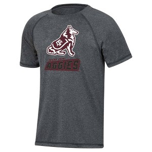 NCAA Texas A&M Aggies Boys' Gray Poly T-Shirt - 1 of 3