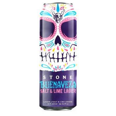 Stone Buenaveza Salt & Lime Lager Beer - 19.2 fl oz Can