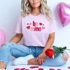 Be Mine Knit Print - Women's Short Sleeve Graphic T-Shirt - 3 of 4