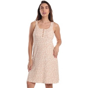 Just Love Sleeveless Nightgown for Women- Lightweight, Comfortable Sleepwear with Stylish Design - 1 of 3