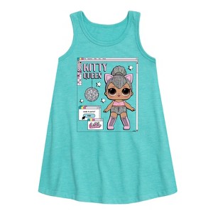 - LOL Surprise! - Computer Design Graphic Sleeveless Aline Dress - 1 of 3