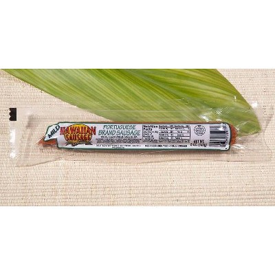 Hawaiian Portuguese Brand Sausage Mild - 5oz