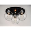 Maxim Lighting Vessel 3 - Light Flush Mount in  Black/Brushed Aluminum - 3 of 3
