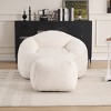 PAGED Modern Bean Bag Chair Comfy Sofa Chair with Foam Filling, Chenille Fabric Reading Chair for Adults, Teens, Kids - 3 of 4