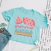 Simply Sage Market Women's Summer Is A Sweet Slice Of Paradise Short Sleeve Relaxed Fit Cropped Tee - 3 of 3