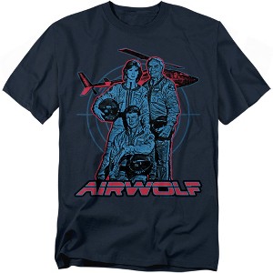 Airwolf Graphic Adult T-Shirt - 1 of 4