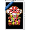 Trends International Mushroom - Stay Trippy Little Hippie Framed Wall Poster Prints - 3 of 4
