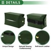 Unique Bargains Universal Car Tissue Holder Napkin Box Car Backseat Extra Large Tissue Organization Faux Leather - 4 of 4