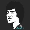 Mens Bruce Lee Monochrome Portrait T Shirt - 2 of 3