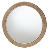 bali & pari Geralyn Japandi Natural Seagrass Round Wall Mirror - 2 of 4