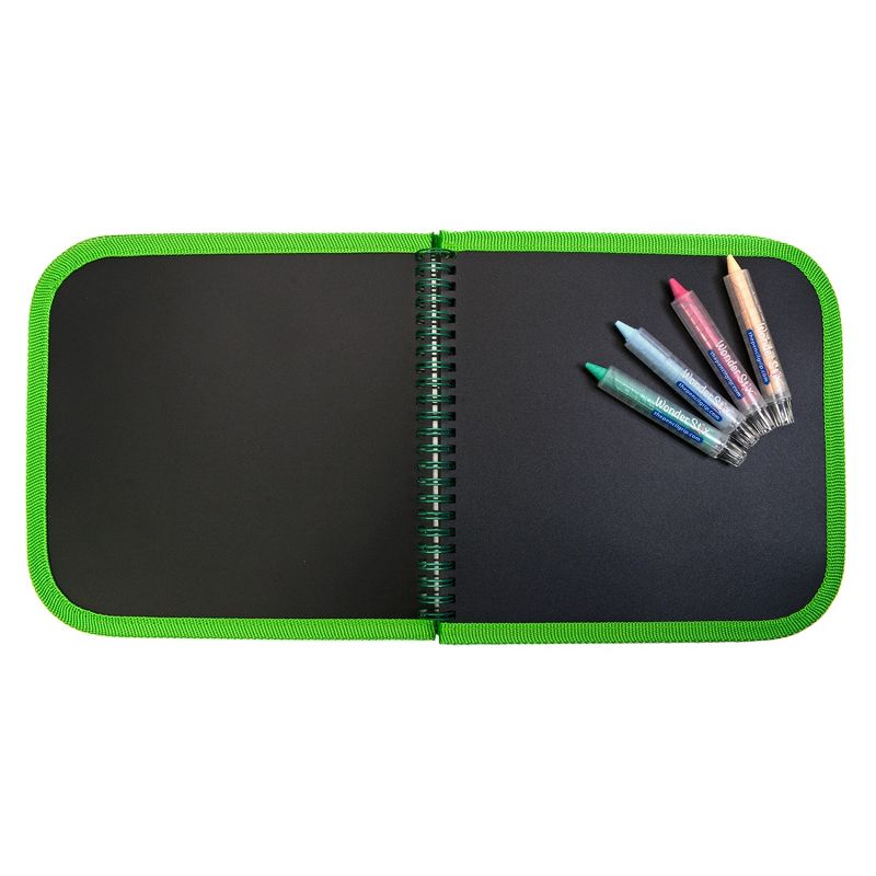 The Pencil Grip™ Daily Doodler Reusable Activity Book- Travel Cover, Includes 4 Wonder Stix, 3 of 8