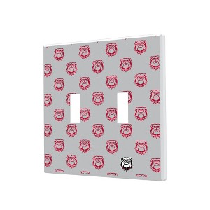 NCAA SEC Universities Fashion Pattern Hidden-Screw Light Switch Plate for Double Toggle - 1 of 4