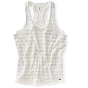 Aeropostale Womens Shimmer Stripe Tank Top - 1 of 1