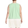 Lands' End Women's Linen Blend Notch Neck Swing Tank Top - 2 of 4