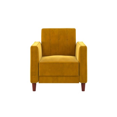 Mustard single chair hot sale