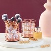 Juvale Juvale 2-Pack Rose Gold Pen Holder for Desk - Organizer Cup for Pencil, Hair and Makeup Brush and Office Supplies - 3 of 4
