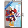 Trends International Marvel Spidey and His Amazing Friends - Wall Framed Wall Poster Prints - 3 of 4