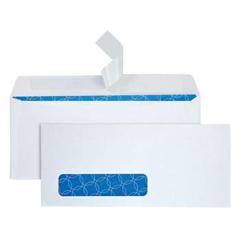 Quality Park Redi-Strip Security Tinted #10 Business Window Envelopes 660932