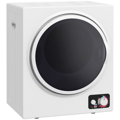 BestParts 1.5 cu.ft Portable Clothes Dryer, 850W Front Load Electric Dryer with 5 Drying Modes, Stainless Steel Drum, for Apartment and Dorm - White