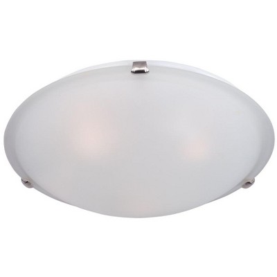 Maxim Lighting Malaga 4 - Light Flush Mount in  Satin Nickel