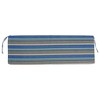 Blazing Needles, 57-inch by 19-inch Outdoor Spun Polyester Loveseat Cushion - 3 of 3