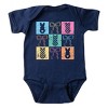 The Juniper Shop Checkered Bunny Coquette Distressed Baby Short Sleeve Bodysuit - 2 of 4