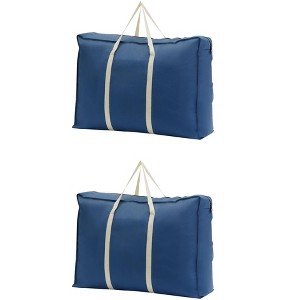 REGALWOVEN Foldable Storage Bags for Organizing Bedroom Clothing Closet Organizer with Handles 2 Pcs - 1 of 4