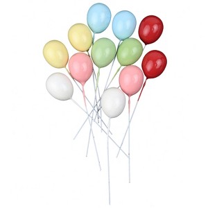 O'Creme Colorful Balloons Cake Toppers, Pack of 10 - 1 of 1
