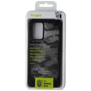 Ringke Fusion X Series Case for Samsung Galaxy A72 - Black Camo - 1 of 1