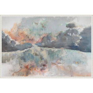 Amanti Art 33"x23" Outer River Banks I by Mary Parker Buckley: Traditional Style, Polystyrene Frame, Lithograph Art Print - 1 of 4