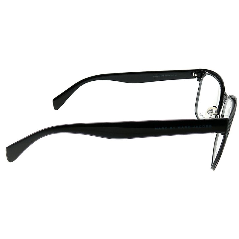Marc by Marc Jacobs  MPZ Unisex Square Eyeglasses Matte Black Weave 53mm, 2 of 3