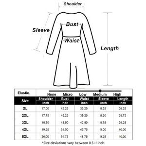 Clearlove Summer Plus Size V Neck Wrap Dress High Waisted Short Sleeves Summer Casual Midi Dress with Belt - 1 of 1