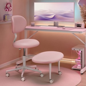 Pinmoco Modern Ergonomic Office Chair with Lumbar Support and Smooth-Rolling Casters and Computer Task Chair - 1 of 4