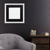 Trademark Fine Art 16"x16" Heavy Duty Eggshell Frame with Black Mat - 3 of 3