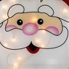 Northlight Lighted 2-D Santa Claus Outdoor Christmas Decoration - 30.5" - Clear Lights - image 4 of 4