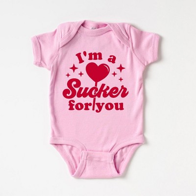 The Juniper Shop Sucker For You Baby Bodysuit