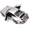 1974 Porsche 911 Turbo 3.0 Silver 1/24 Diecast Model Car by Welly - 3 of 4