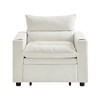 NicBex Convertible Sofa Bed Sleeper Chair with 3-Position Adjustable Backrest,Upholstered Small Couch for Living Room,Bedroom - 2 of 4