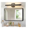 KAISITE 24inches Dimmable LED Bath Bar Black Bathroom Vanity Light - 2 of 4