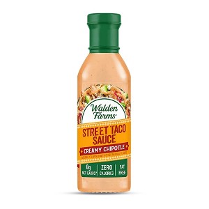 Walden Farms Street Taco Sauce Creamy Chipotle, Smoky Chipotle Flavor – 12 oz Bottle - 1 of 4