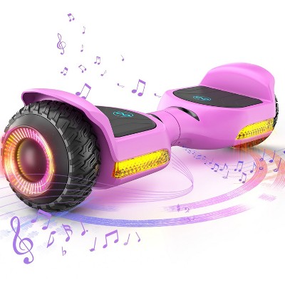 Mastgoal 6.5in Self Balancing Scooter -500W All Terrain Scooter with LED Lights & Bluetooth Speaker, Max Load 176lbs, for Ages 6-12 Kids