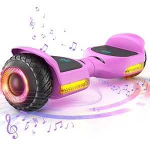 Mastgoal 6.5in Self Balancing Scooter -500W All Terrain Scooter with LED Lights & Bluetooth Speaker, Max Load 176lbs, for Ages 6-12 Kids - 1 of 4