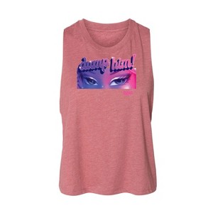 Women's Bratz Eyes Graphic Racerback Tank - Heather Mauve - Small - 1 of 3